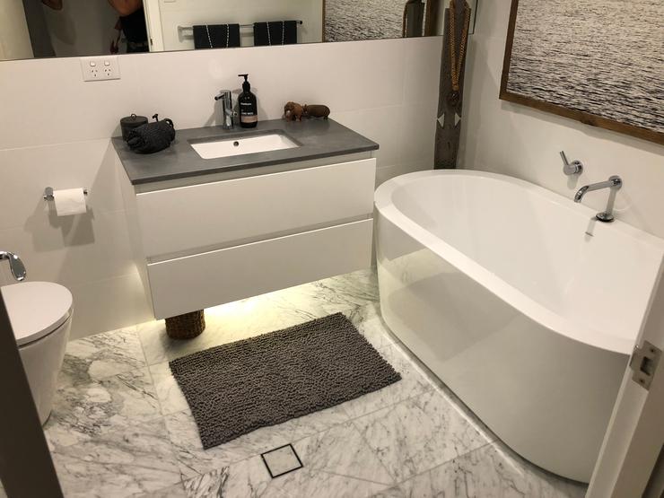 Floating LED vanity Sydney