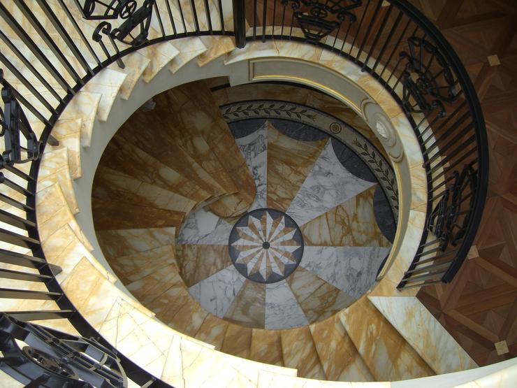 Ornate tiled staircase Sydney
