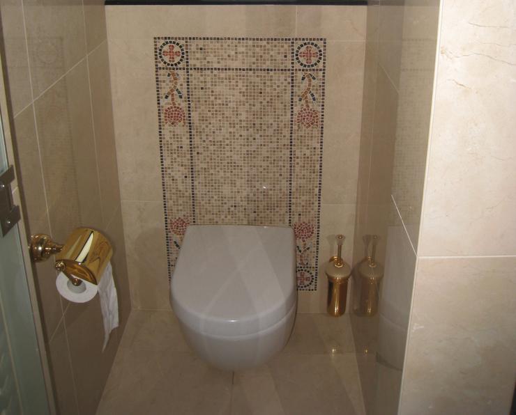 Lavish tiled toilet Sydney